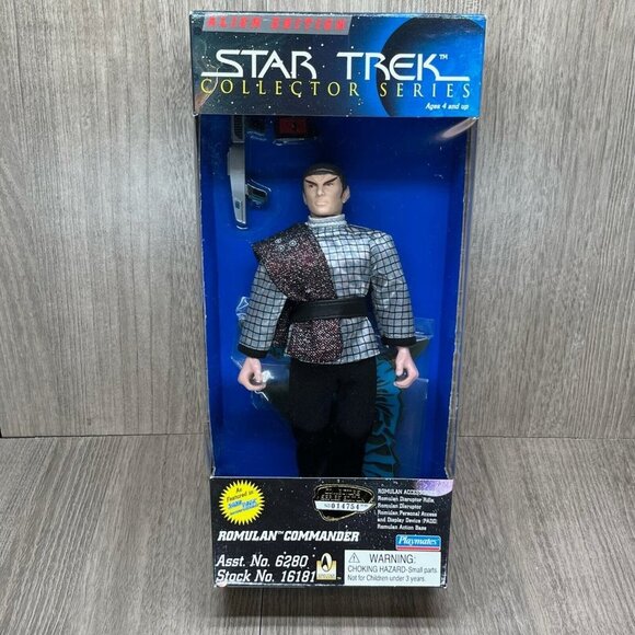 Playmates Other - Star Trek Collector Series Romulan Commander Alien Edition- Playmates Toys
